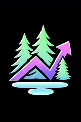 Fototapeta premium 持続可能な発展と環境保護をイメージした森のアート