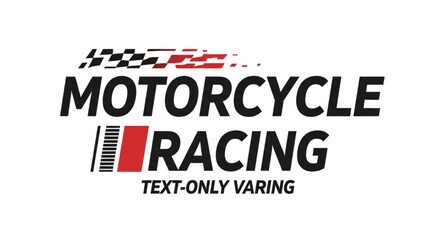 Motorcycle Racing - A Dynamic Display of Speed and Competition. © Plus