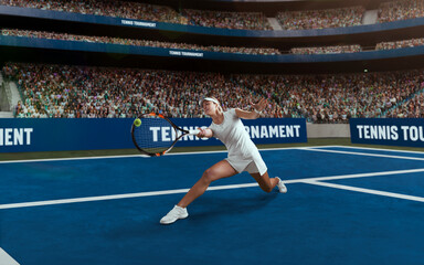 Woman tennis player.