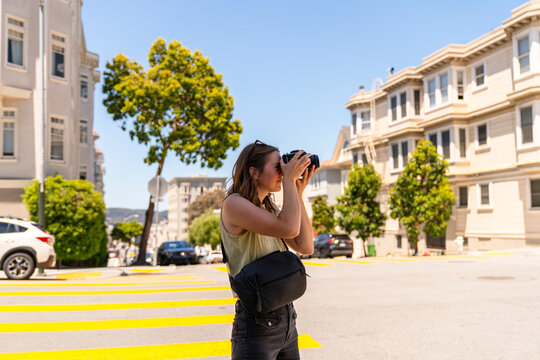 Tourist sightseeing san francisco 