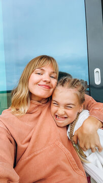 Smiles and fun times during family day together