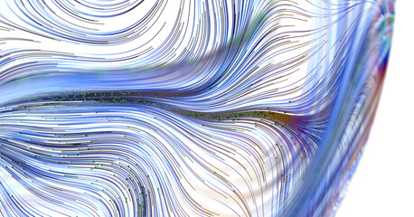 Dynamic abstract artwork showcasing flowing lines and vibrant colors. Perfect for backgrounds, design elements, and arti