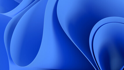 The abstract fabric background in the 3D render creates a sense of depth and volume. Perfect for website design, presentations and creative projects.