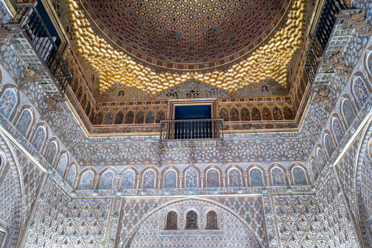 Exquisite ornate stone carving, Seville