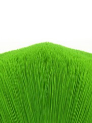 Vibrant Green Grass Field Abstract Background