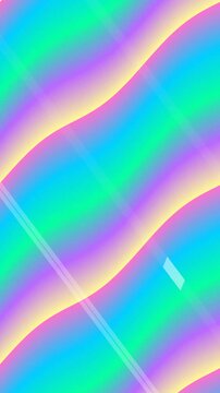 Abstract Colorful Wavy Background with Gradient and Light Effects.