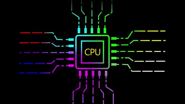 3D rendering Circuit board. Technology background. Central Computer Processors CPU concept. Motherboard digital chip. Tech science EDA background. Integrated communication processor, Information CPU
