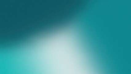 Blurry Turquoise Background with White Center.