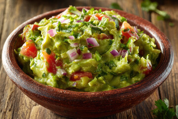 Guacamole Macro Close Up Texture Detail
