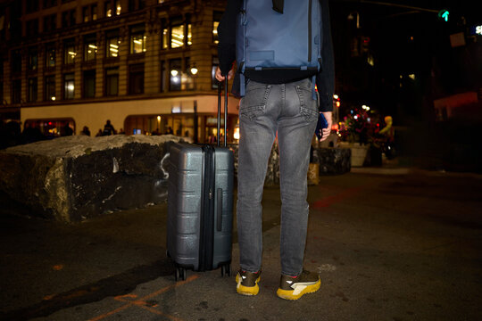 Traveler in New York City