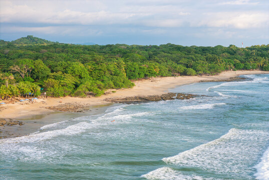 Tropical coast of Playa Avellanas