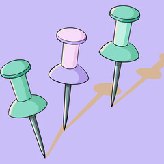 Colorful Map Location Pins &ndash; GPS Navigation Marker Icons