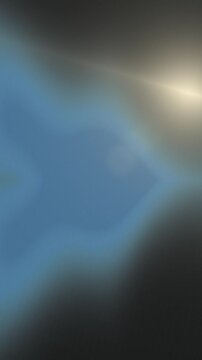 Dynamic Optical Flare Transition on a Dark Atmospheric Background.