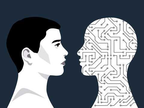 Human vs artificial intelligence