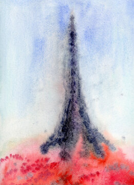 dark tower abstract art 