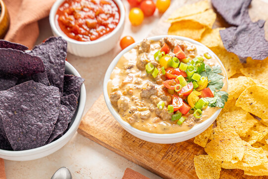 Beef Queso Dip