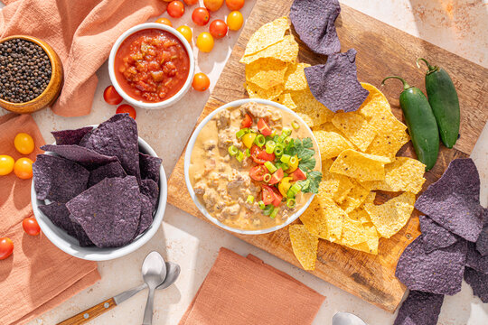 Beef Queso Dip
