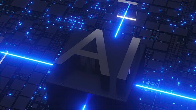 AI 3d text