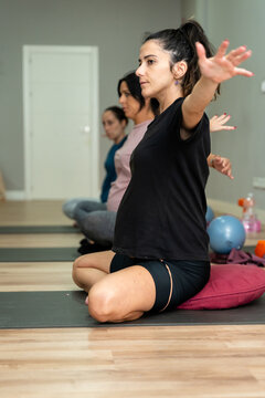 Prenatal Yoga Arm Extension