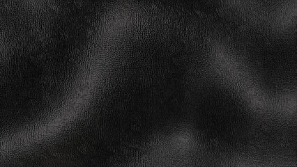 Black leather waves