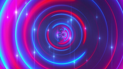 Chaotic fractal lights