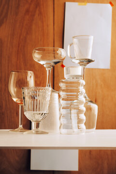 glassware still life