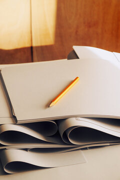 Paper sheet and pen