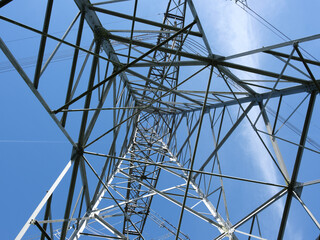 High-voltage pylon - Hoogspanningsmast