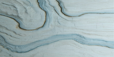 Natural blue wood texture background with an old weathered surface featuring a rough organic pattern of sea water and winter ice color tones © Jisan