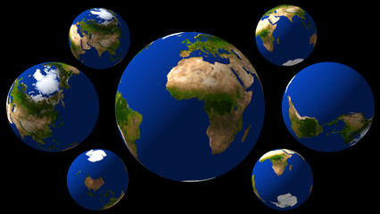 Many Earth planets © turbomotion046