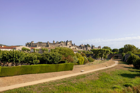Panoramic View of Carcassonne Citade