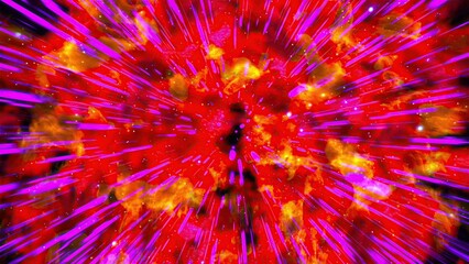 Nebula with lights © turbomotion046