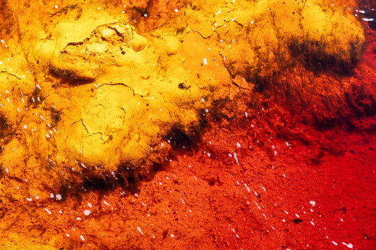 Abstract Mineral Textures
