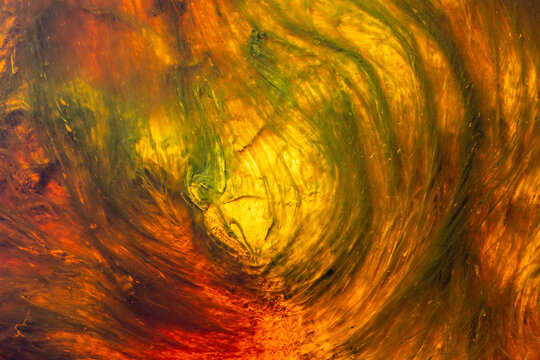 Abstract Liquid Color Flow