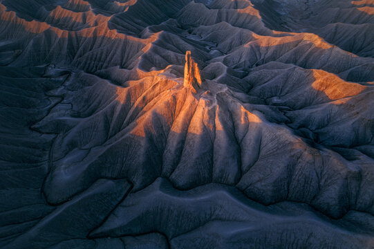 Utah Badlands at Sunrise