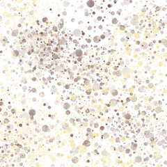Modern Earth Tone Polka Design