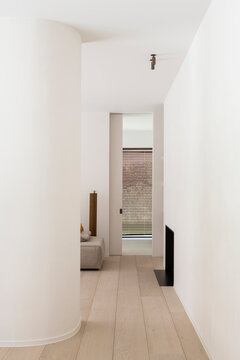 minimalist hallway