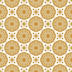 seamless pattern with flowers