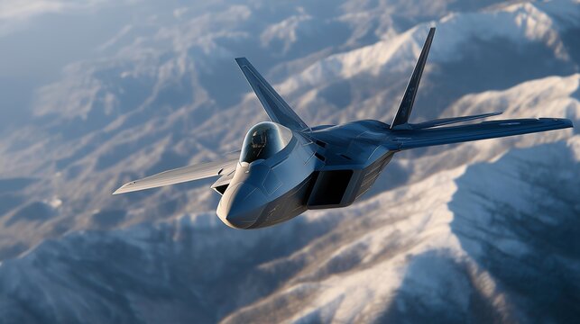 Next generation fighter jet with AI copilot system assisting human pilot during complex aerial combat, perfect for military aviation AI technology, smart fighter jet, combat flight system, modern