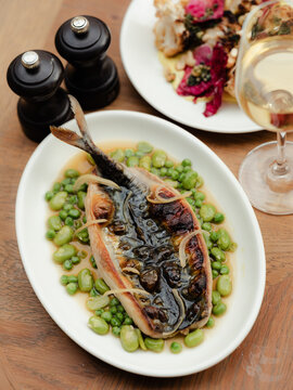 Grilled fish