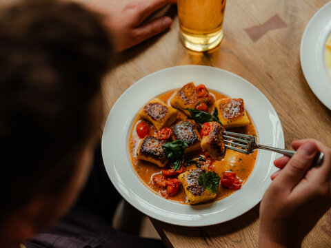Tomato gnocchi 