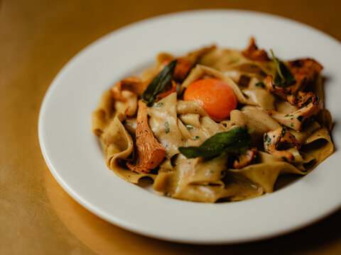 Mushroom pasta