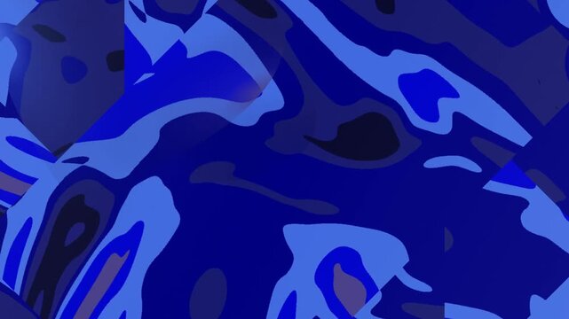 Abstract Blue Pattern Background Design.