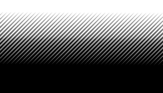 Wide format and rectangular, rectangle horizontal, linear halftone overlay pattern, texture. Circles,dots,screen-tone illustration. Overlay stipple-stippling, speckles