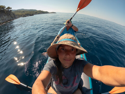 UGC photo of a couple kayaking