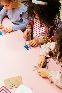 Kids at Art Class