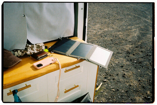 Off-grid Van Life Setup