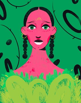 Symmetric Doll Girl