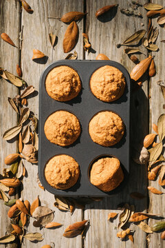 Healthy Bran Fiber Breakfast Muffins