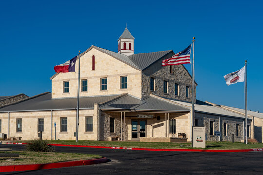 City Hall in Fredericksburg, Texas